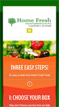 Mobile Screenshot of homefreshfoods.co.uk